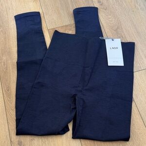 LNDR Navy Space Dye Leggings